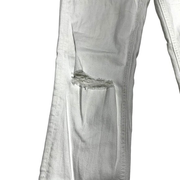 Rag & Bone Dre Cropped Jeans White Waist 25 - Picture 9 of 11